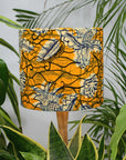 Yellow Pineapple African Lampshade