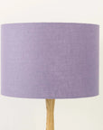 Lavender Linen Lampshade