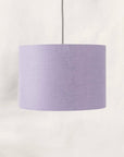 Lavender Linen Lampshade