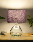 Lavender Linen Lampshade