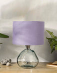 Lavender Linen Lampshade