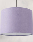 Lavender Linen Lampshade