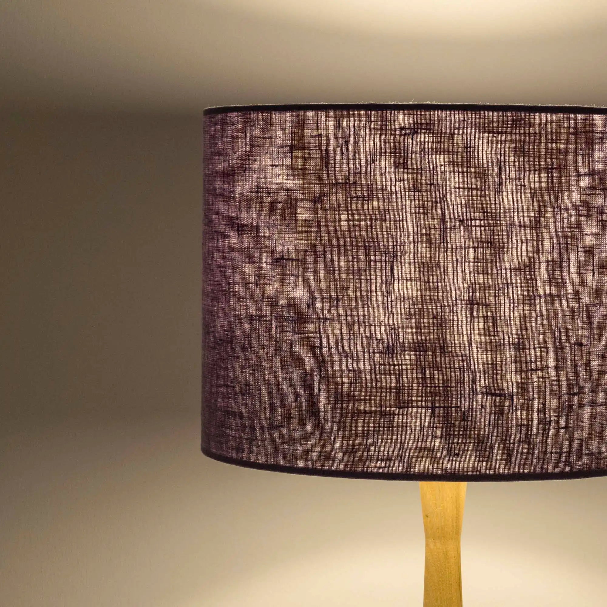 Lavender Linen Lampshade