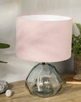 Light Dusty Pink Linen Lampshade