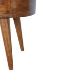 Eider Mango Wood Bedside Table in Chestnut