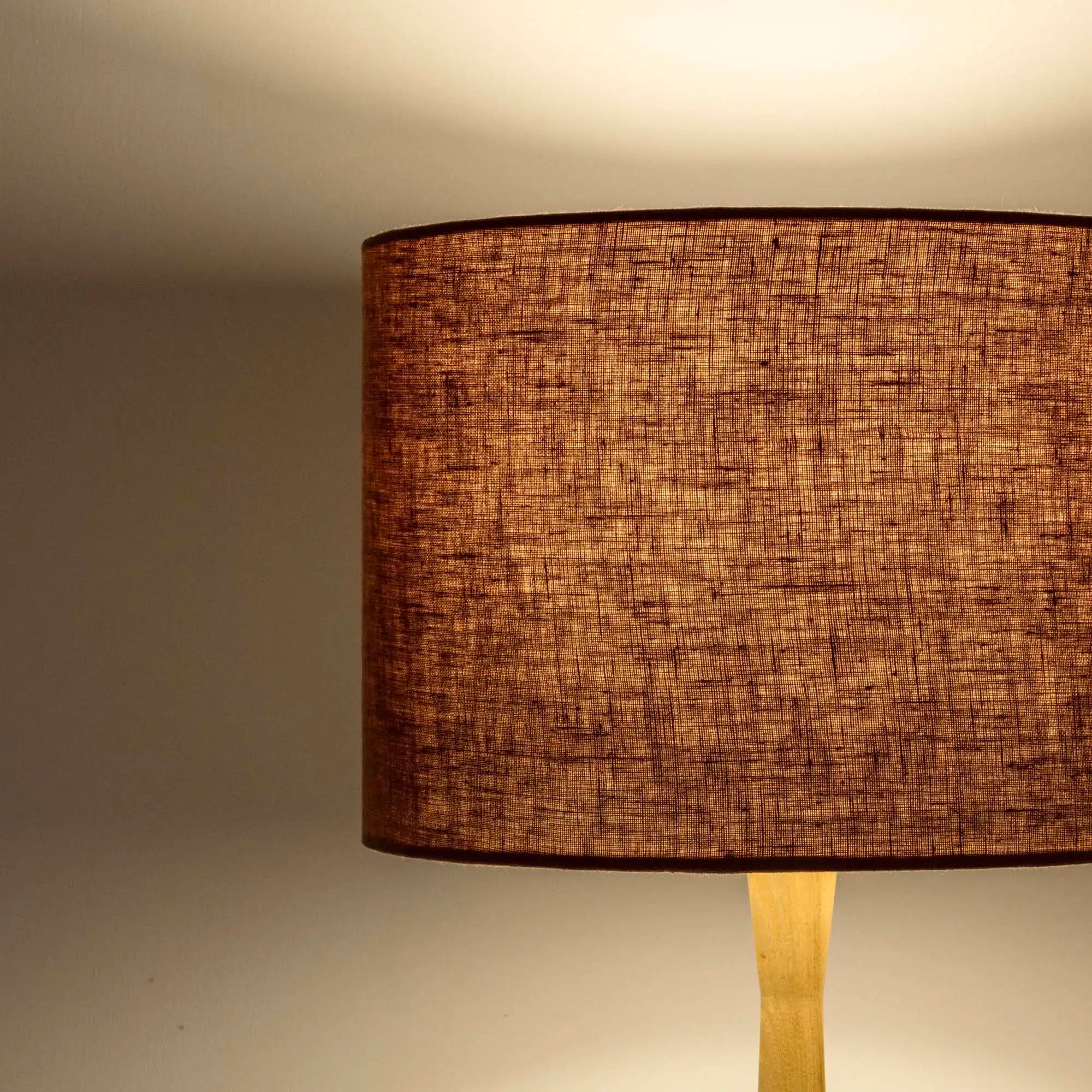 Terracotta Linen Lampshade