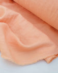 Peach Linen Fabric
