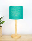 Emerald Green Linen Lampshade - Tropikala