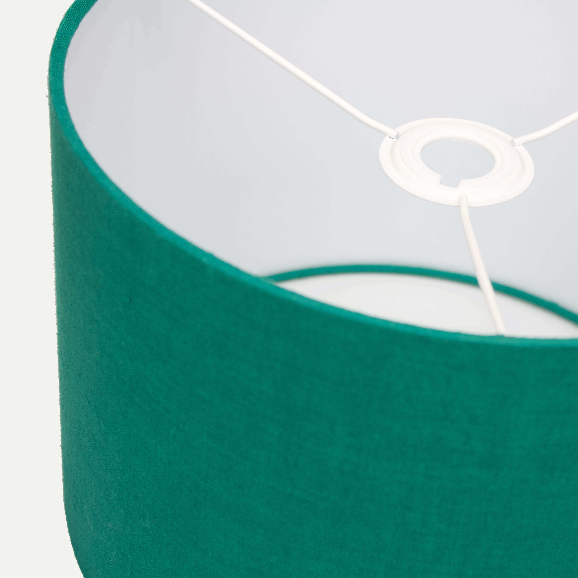 Emerald Green Linen Lampshade - Tropikala