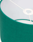 Emerald Green Linen Lampshade - Tropikala