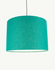 Emerald Green Linen Lampshade - Tropikala