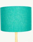 Emerald Green Linen Lampshade - Tropikala