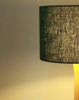 Forest Green Linen Lampshade - Tropikala