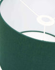 Forest Green Linen Lampshade - Tropikala