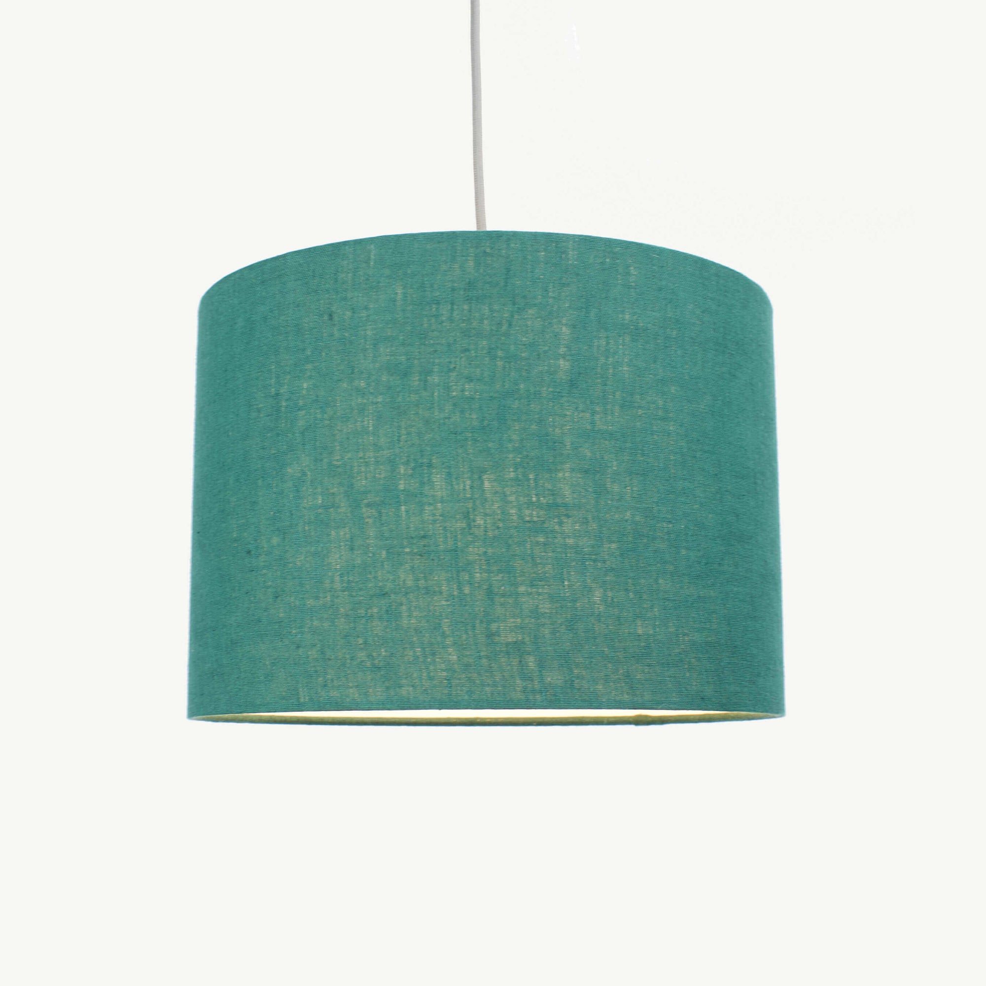 Forest Green Linen Lampshade - Tropikala