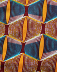 Yellow and Blue Eyes African Lampshade - Tropikala