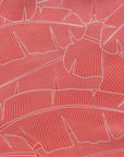 Coral Pink Banana Leaf Lampshade - Tropikala