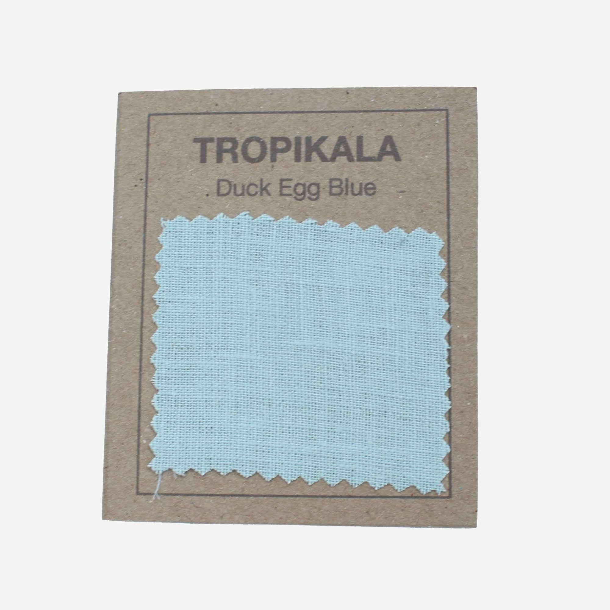 Duck Egg Blue Linen Lampshade - Tropikala