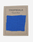 Royal Blue Linen Lampshade - Tropikala