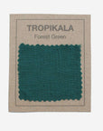 Forest Green Linen Lampshade - Tropikala