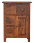 Small Sheesham Wood Cabinet