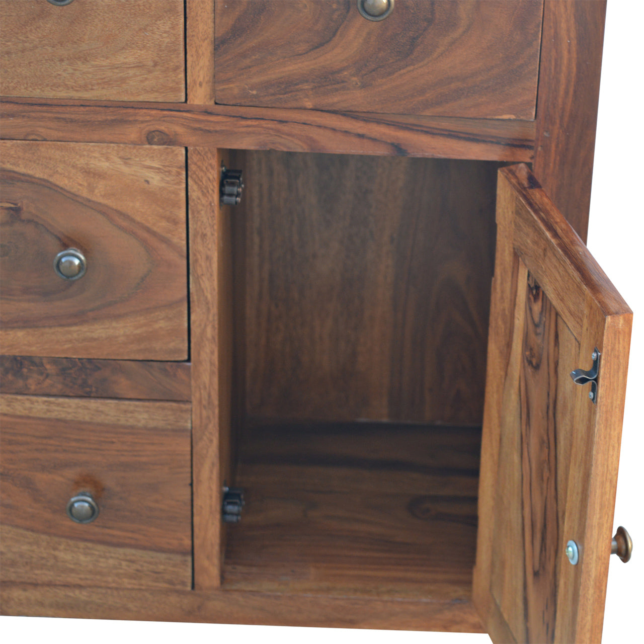 Small Sheesham Wood Cabinet