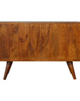 Carved Chestnut Sideboard