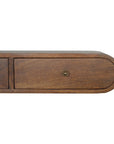 Stockholm Chestnut Floating Console Table