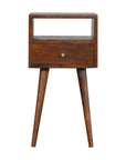 Nusa Mango Wood Bedside Table in Chestnut