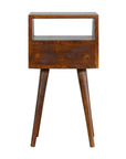 Nusa Mango Wood Bedside Table in Chestnut