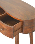 Wave Chestnut Writing Desk