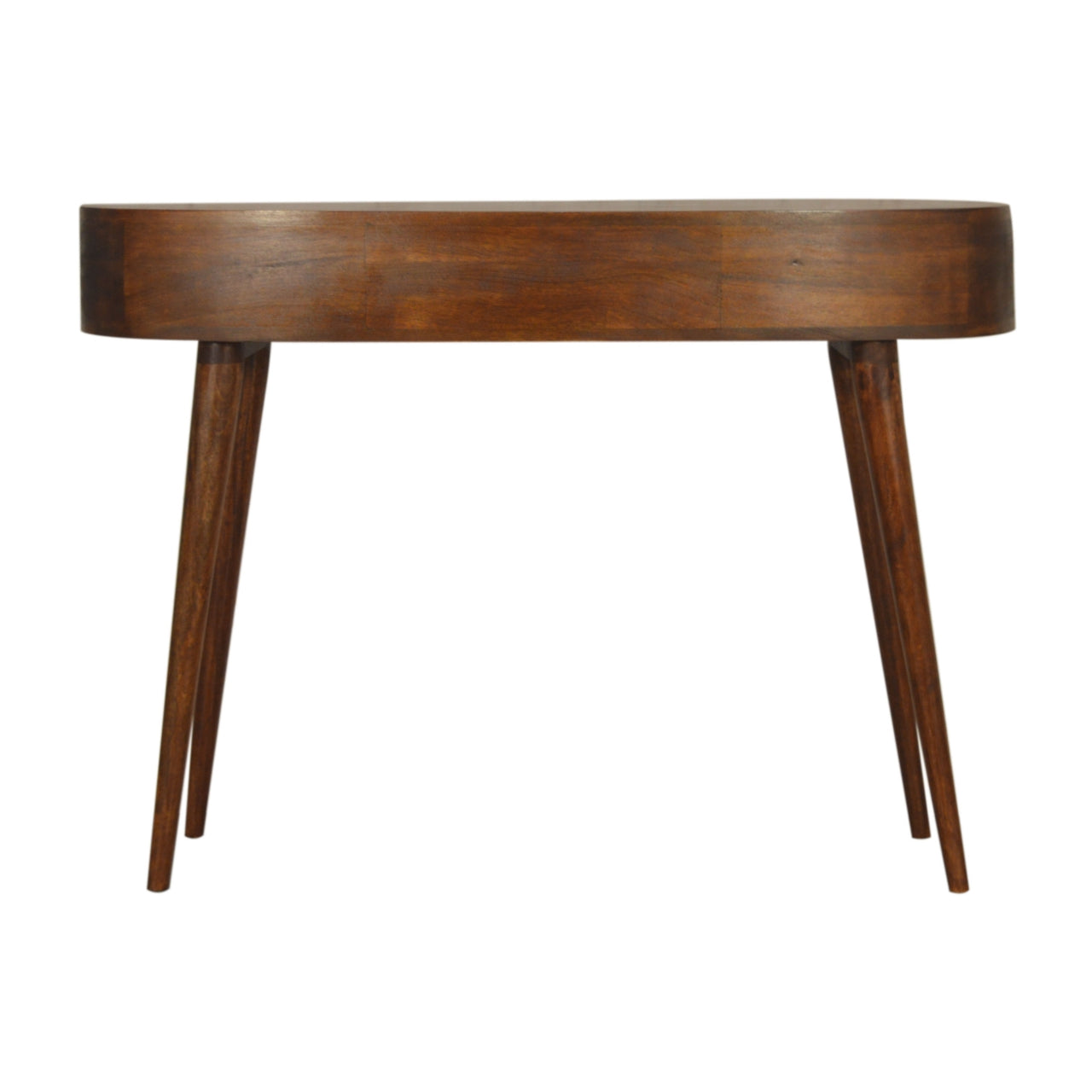 Wave Chestnut Writing Desk