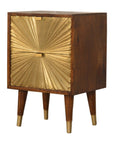 Manila Gold Bedside Table