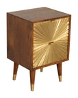 Manila Gold Bedside Table