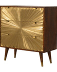 Manila Gold Chest of Drawers