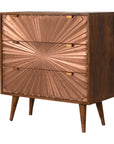 Manila Copper Chest of Drawers