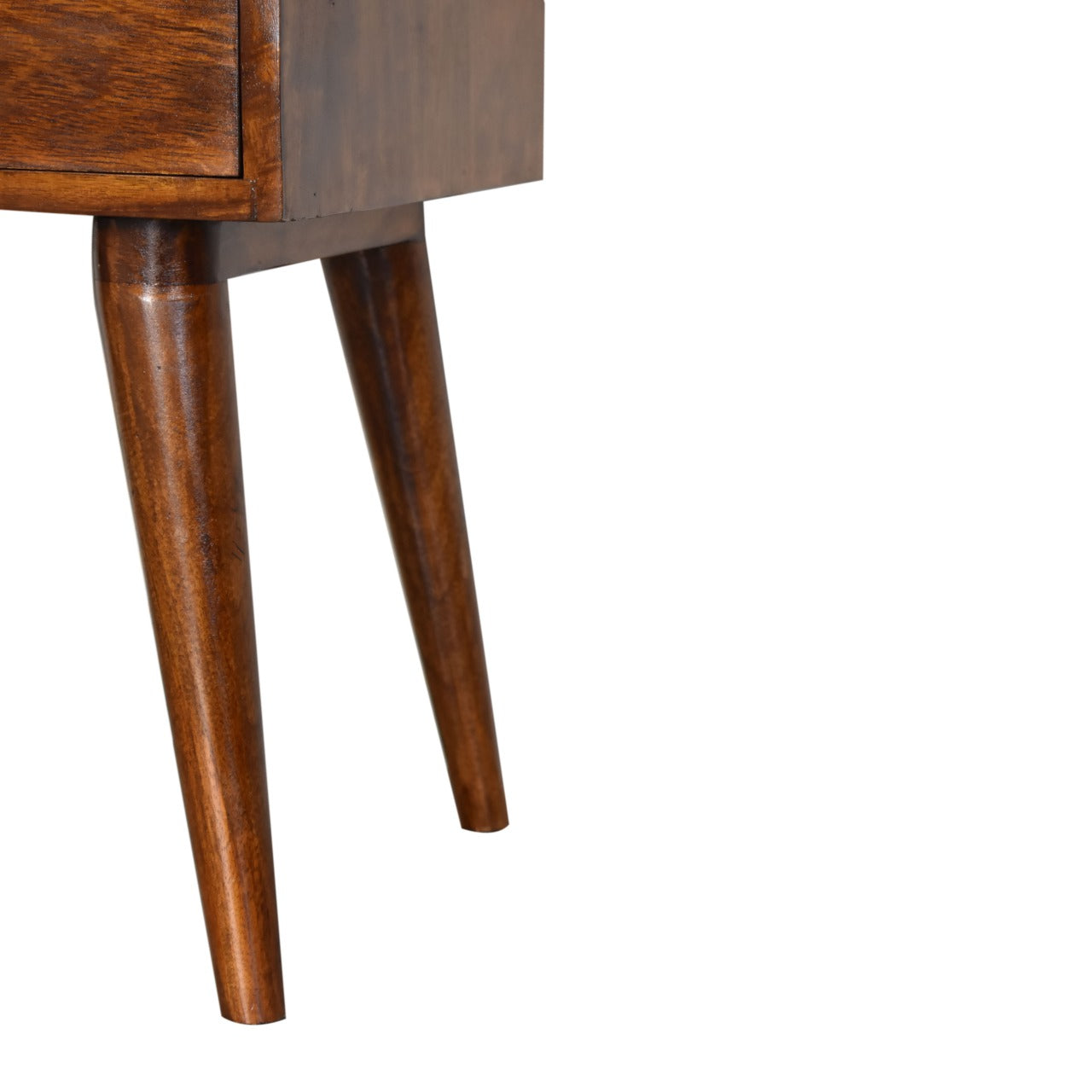 Modern Chestnut Bedside Table