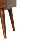 Modern Chestnut Bedside Table