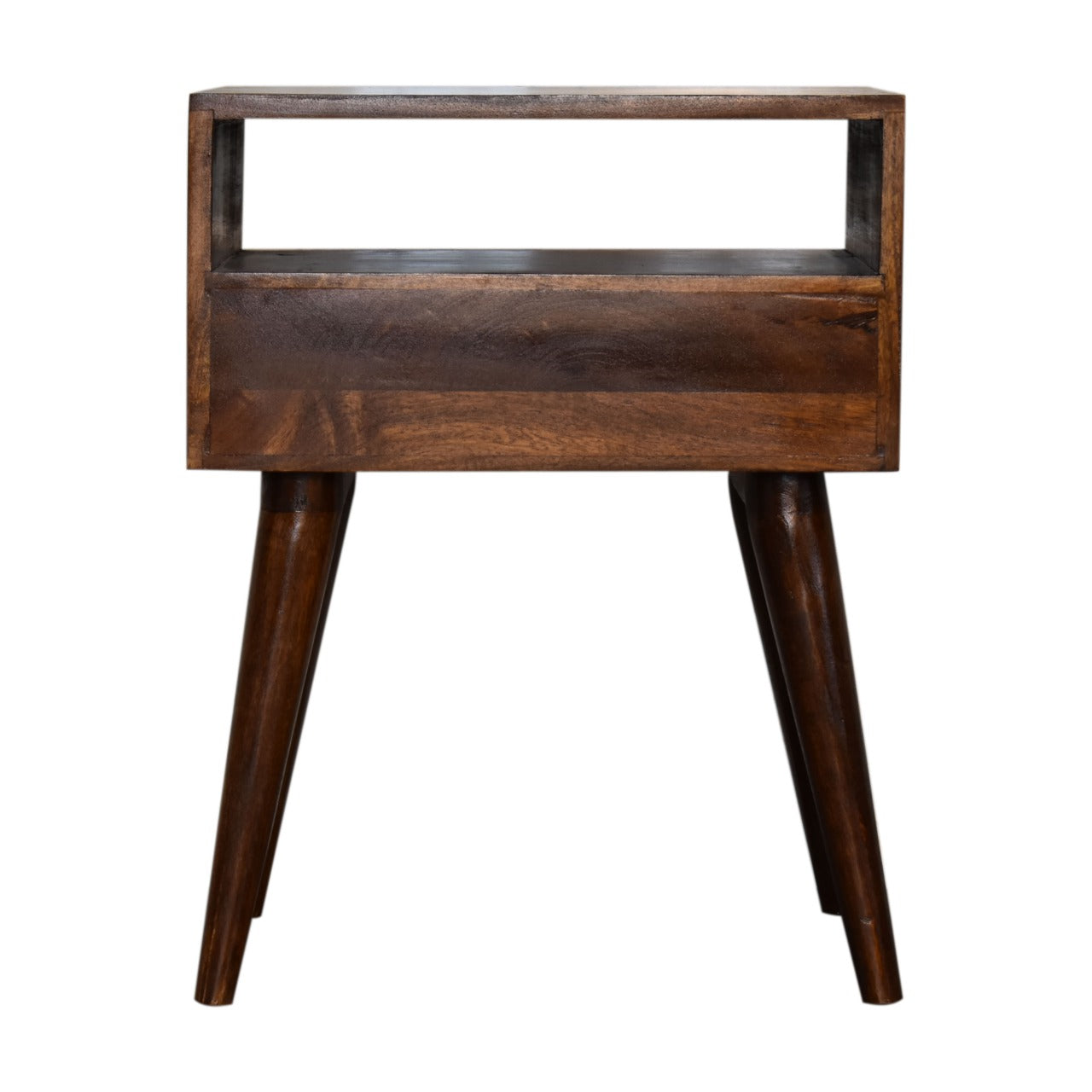 Modern Chestnut Bedside Table