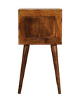 Small Chestnut Bedside Table