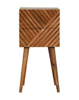 Kerela Small Mango Wood Bedside Table