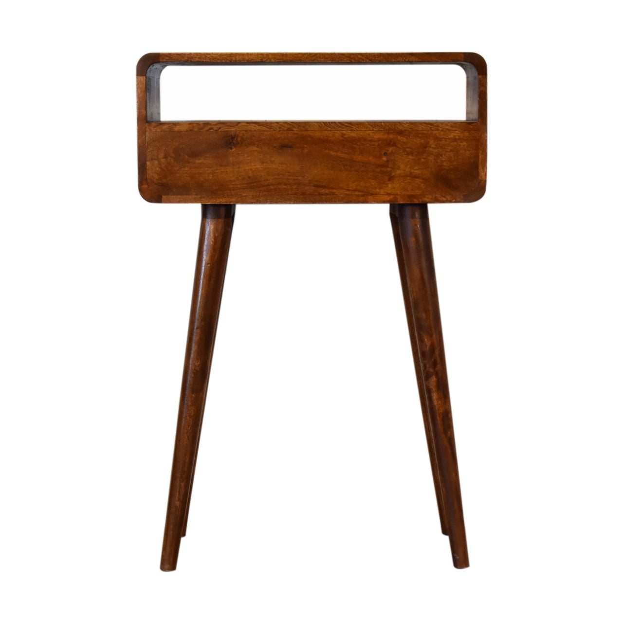 Kohala Mango Wood Console Table in Chestnut