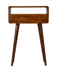 Kohala Mango Wood Console Table in Chestnut