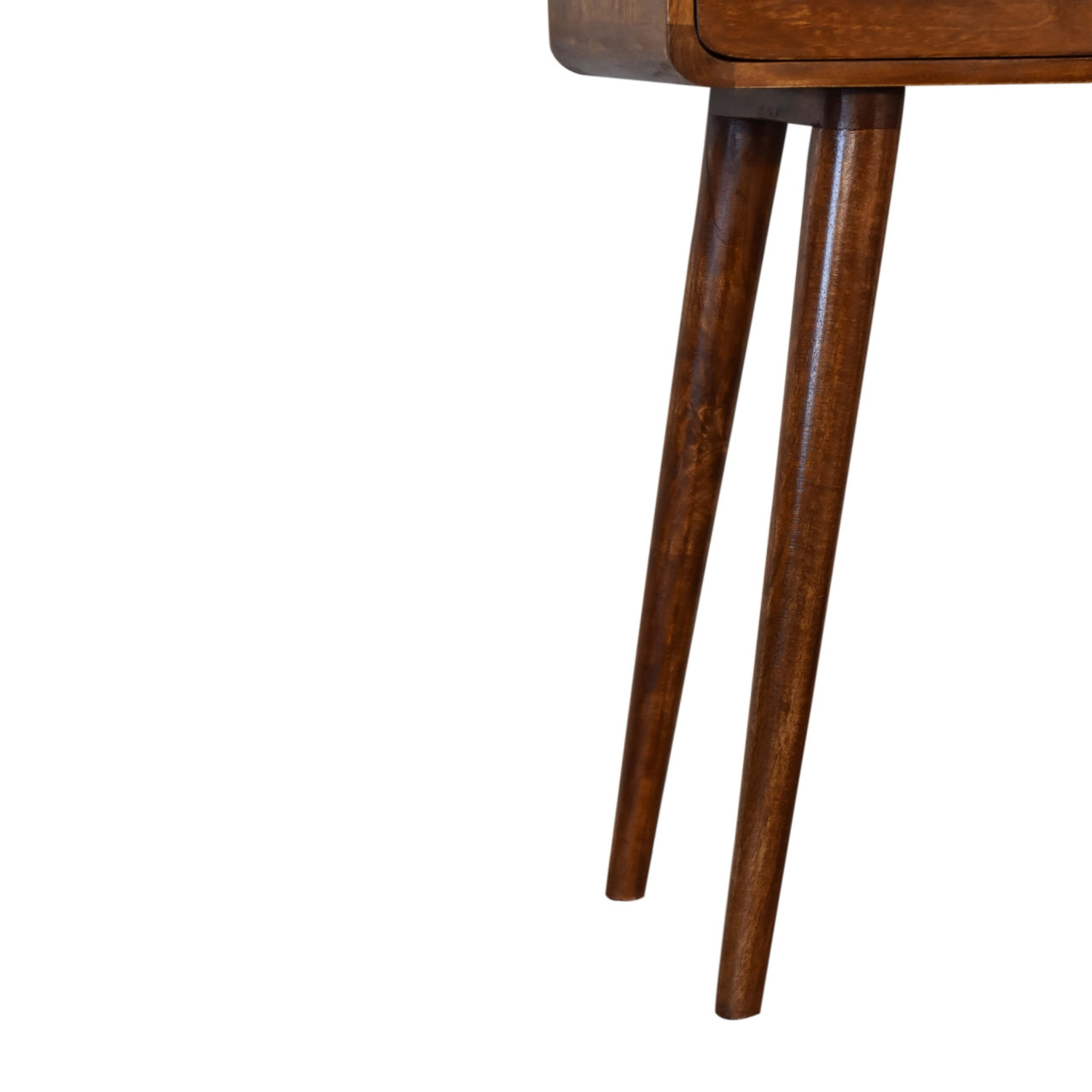 Kohala Mango Wood Console Table in Chestnut