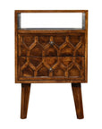 Jaipur Chestnut Bedside Table