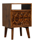 Jaipur Chestnut Bedside Table