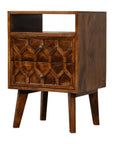 Jaipur Chestnut Bedside Table