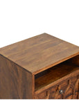 Jaipur Chestnut Bedside Table