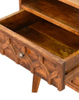 Jaipur Chestnut Bedside Table