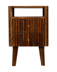 Nala Bedside Table in Chestnut